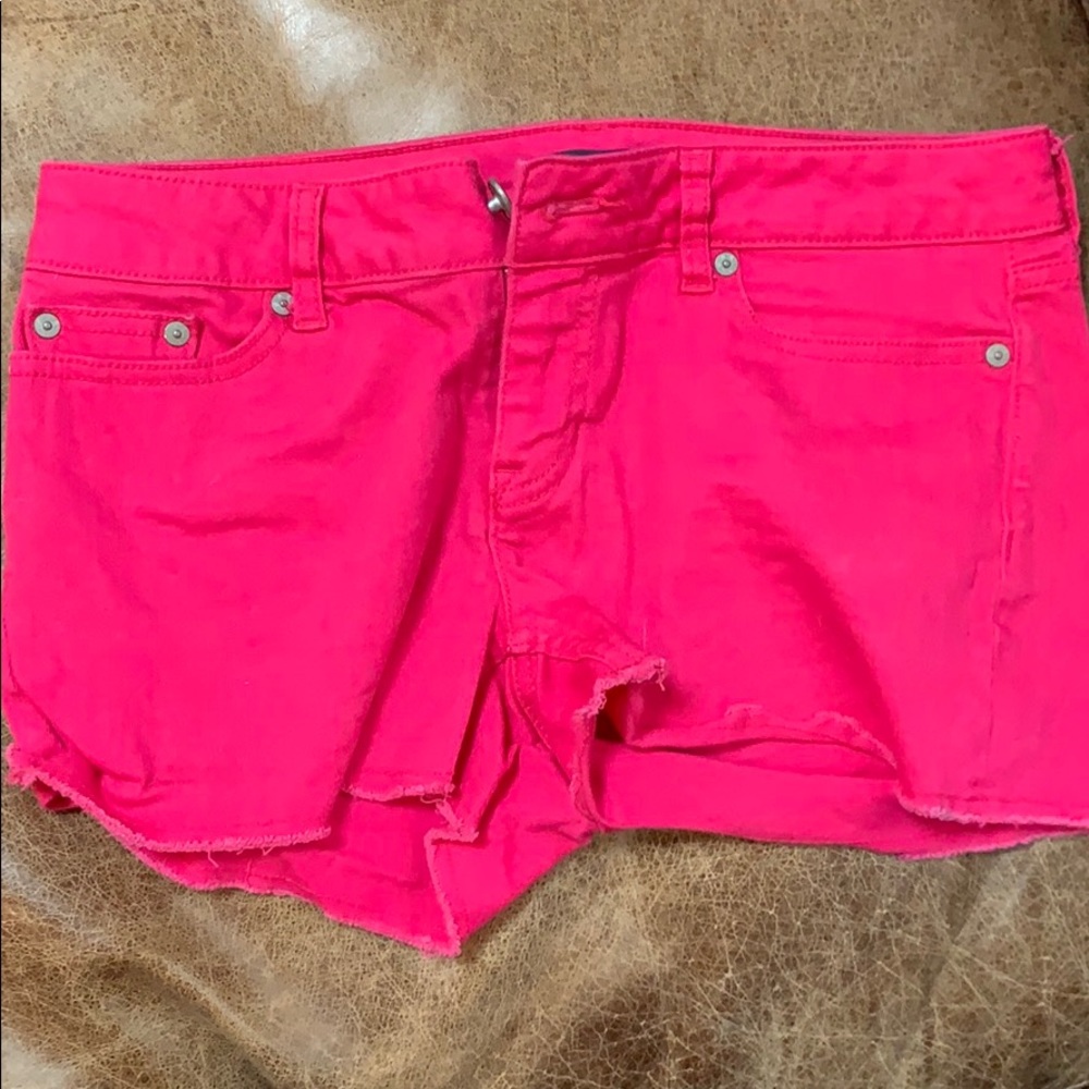 Gap hot pink shorts, size 4